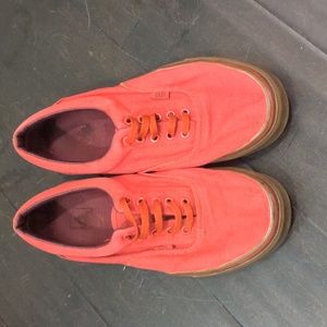 Men's Red Vans